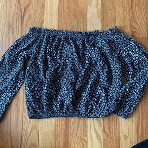 brandy off the shoulder top